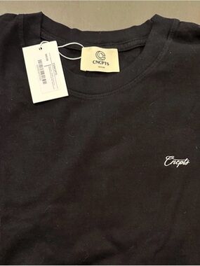 Cncpts Black Short-Sleeve Logo Tee NWT Streetwear